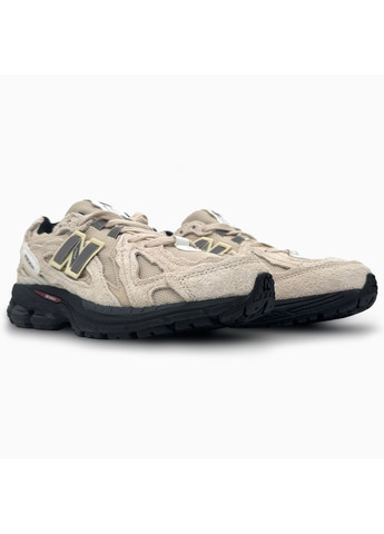 КРОССОВКИ ЖЕНСКИЕ NEW BALANCE 1906D BLACK / BEIGE НЬЮ БЕЛАНС 1906D No Brand чёрные демисезоны (368868882)