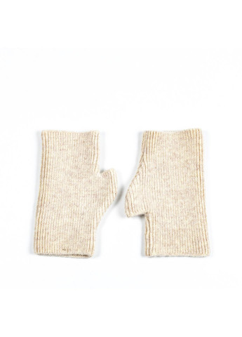 Мітенки жіночі вовна бежеві МІШЕЛЬ LuckyLOOK 591-851 (322789615)