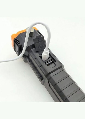 Ручний акумуляторний ліхтар LL-104 світлодіодний туристичний яскравий ліхтарик No Brand (317045238)