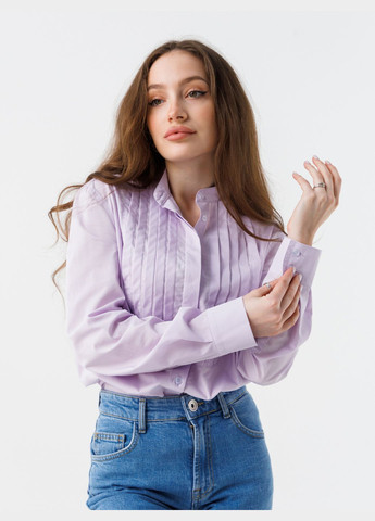 Лілова блуза однотонна жіноча wtc02366 shop (2000990574039) LAWA