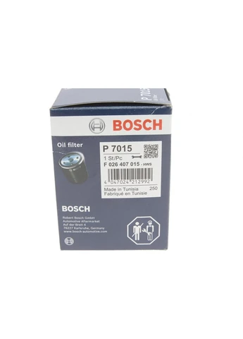 Масляный фильтр F026407015 OPEL AGILA A, ASTRA G, ASTRA G CLASSIC, ASTRA G/KOMBI, ASTRA H, ASTRA H CLASSIC Bosch (388958494)