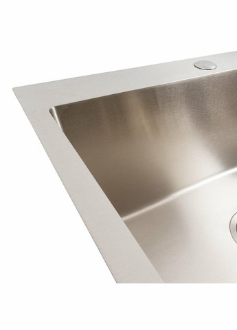 Кухонна мийка 58*43 нержавійка Handmade (сифон круглий, 3.0/0.8) Valeso (342069378)