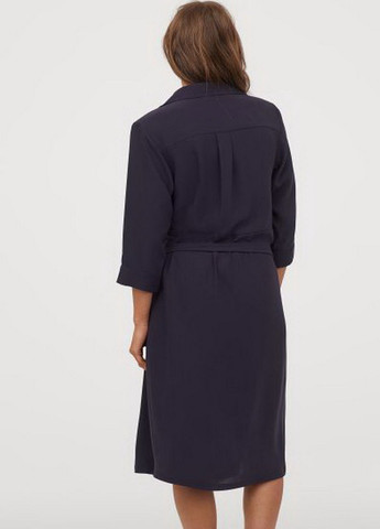 Темно-синя сукня H&M
