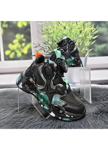 Черные демисезонные кроссовки подростковые Paliament