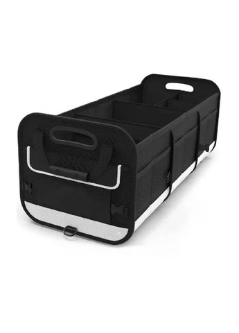 Органайзер ящик бокс складаний з ремінцями для додаткової фіксації в багажник автомобіля 88х36х30 см (477036-Prob) Чорний Unbranded (293814606)