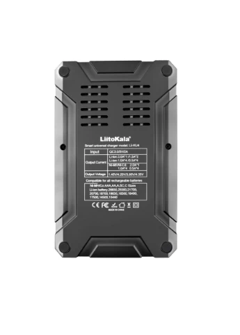 Зарядний пристрій для акумуляторів 18650 швидка зарядка QC3 Lii-KU4 LiitoKala (396846616)