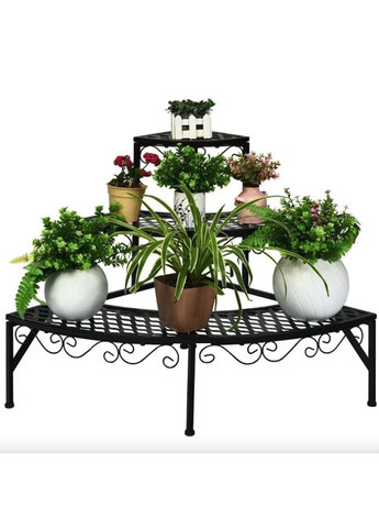 Угловая стойка Shelly подставка для вазонов Costway (361952359)