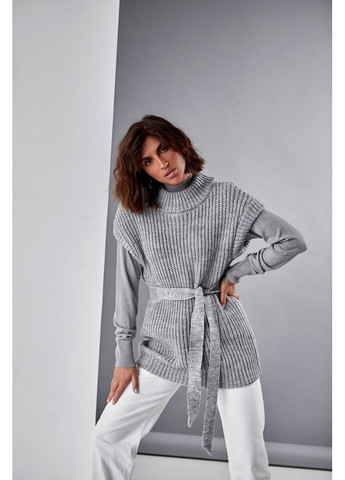 Жилет 2448 Сірий Triko Bakh (368651348)