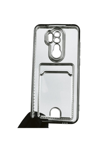 Чехол для Redmi Note 8 Pro с чёрной окантовкой с карманом для карт на сяоми редми нот 8 про чёрный Xiaomi (366019538)