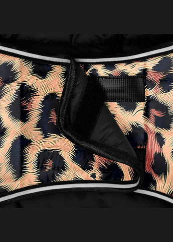 Курточка-накидка для собак Clothes, рисунок "Леопард", А 41 см, B 58-70 см, С 42-52 см WAUDOG (322001606)