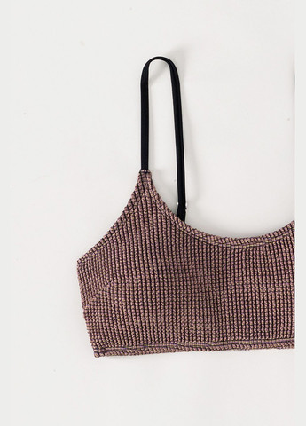 Коричневый летний купальник CUPSHE