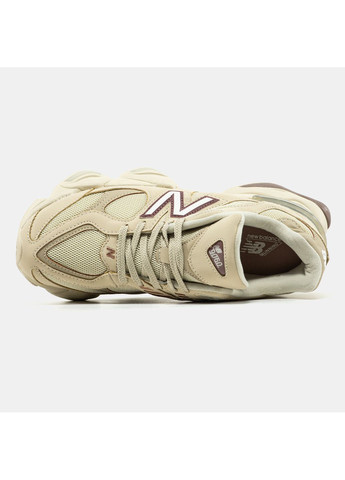 Бежевые демисезонные кроссовки мужские и женские new balance 9060 'bone sparrow' | нью беланс 9060 бежевые No Brand