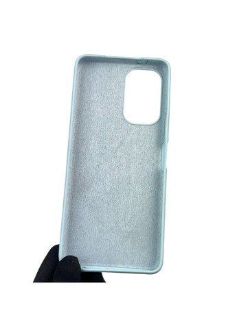 Чехол для Camon 19 Pro (CI8n) силиконовый с микрофиброй нескользящий на техно камон 19 про голубой Tecno (366385827)