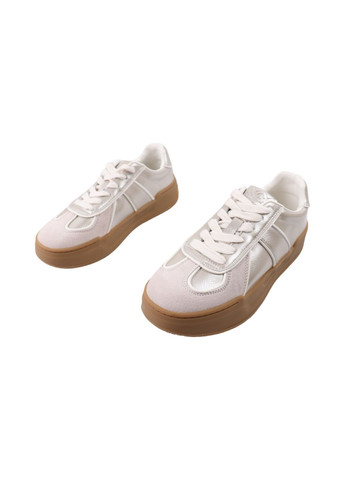 Рожеві кеди жіночі перламутрові натуральна шкіра Renzoni 1110-24DTS