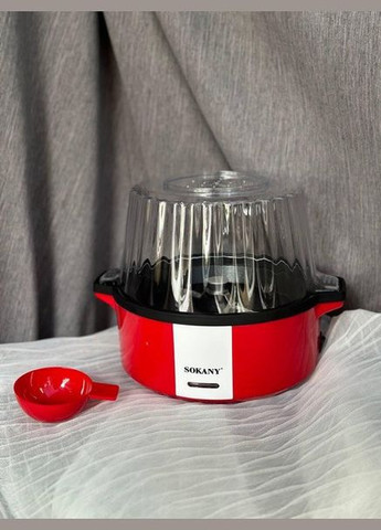 Апарат для приготування попкорну 2л SK-07075 Попкорниця для дому 700Вт Sokany (363831110)