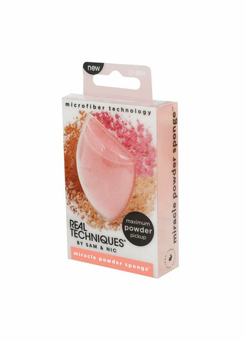 Спонж для макіяжу (Реал Технікс) Miracle Powder Sponge Real Techniques (278773744)