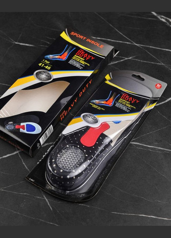 Ортопедичні устілки з жорстким супінатором і п'ятою гелю 40-46р No Brand (305220026)