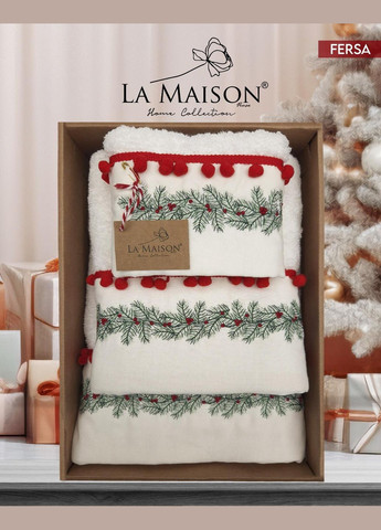 Подарочный набор полотенец, 3 шт. Fersa La Maison белый