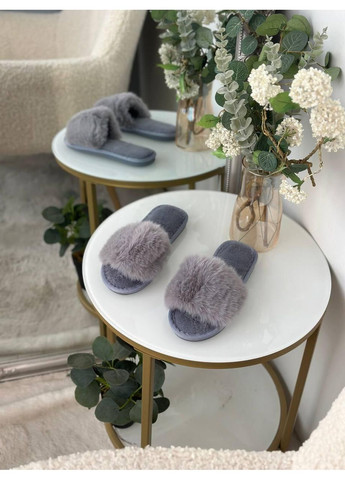 Серые женские домашние плюшевые тапки для дома, удобные тапки, теплые тапки и стильные мега для повседневного ношения. China