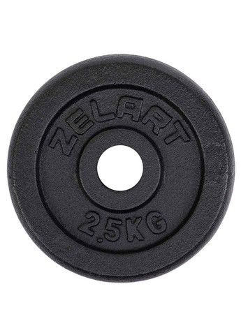 Блины диски стальные TA-7785 2,5 кг Zelart (286043542)