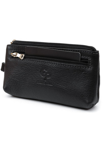 Ключниця з монетницею чорний 11371 Grande Pelle (362418238)