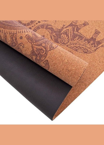 Коврик для йоги пробковый каучуковый Yoga mat FI-7156-1 Record (342109607)