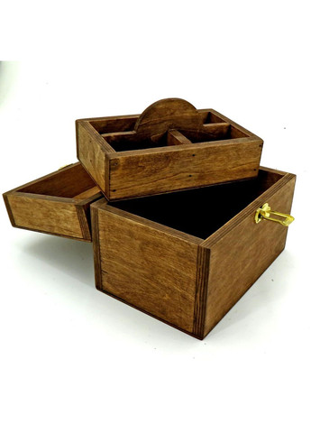 Органайзер для медикаментов из дерева Крепелин мускат (АПТ-001307) No Brand (328910416)