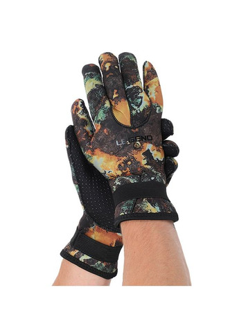 Рукавички для дайвінгу SS-6111 Камуфляж Woodland, (60430055) Legend комбінований