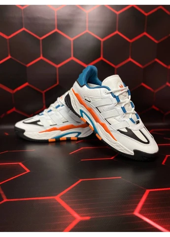 Комбіновані кросівки чоловічі adidas niteball адідас найтбол демісезон No Brand