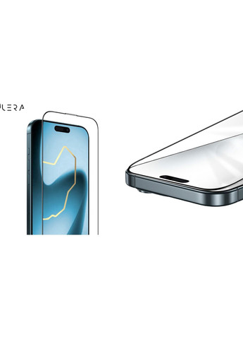 Защитное стекло DeLuxe Original Glass 2.0 для iPhone 17 Pro Max Black (ILFCDL17PRMX) iLera (366827618)