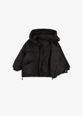 Чорна зимня куртка для дівчинки 8111 116 см shop (2000999150241) Dinomin