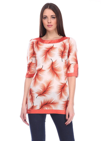 Оранжевое повседневный платье оранжевый Traffic People