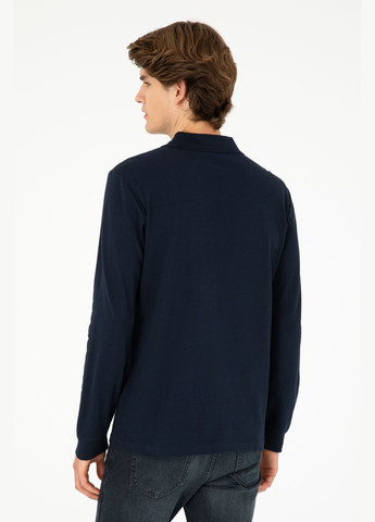 Темно-синій світшот u.s. polo assn. чоловічий U.S. Polo Assn. (306423803)