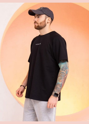 Черная футболка gn-523 черные ISSA PLUS