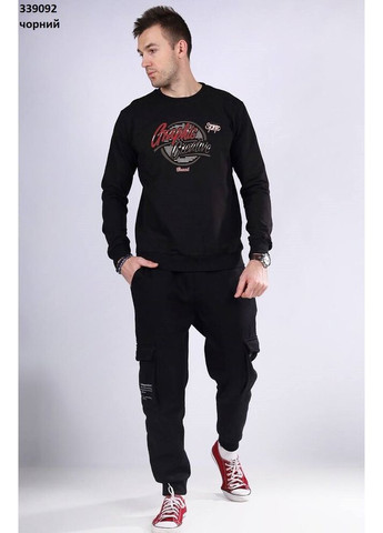 Черный свитшот мужской RVCA (365783589)