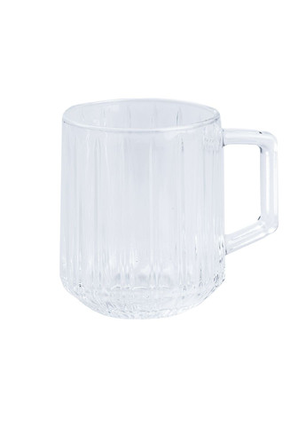 Набір чашок скляних Lirmartur 6 штук по 310 мл, прозорий Happy Life HP523 No Brand (360977673)