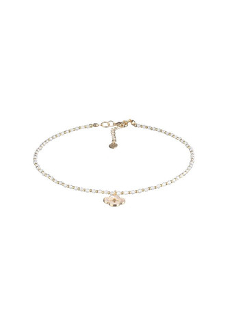 Чокер з фіанітів з підвіскою конюшина 5181 LeBijou (368559101)