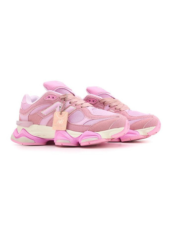 КРОССОВКИ ЖЕНСКИЕ NEW BALANCE 9060 PINK V2 НЬЮ БЕЛАНС 9060 No Brand розовые демисезоны (367170634)