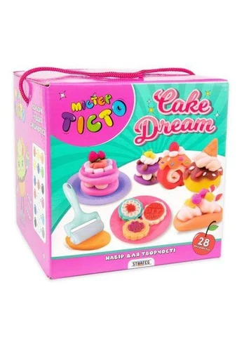 Набор для творчества Мистер тесто Cake Dream на украинском языке Strateg (401489557)