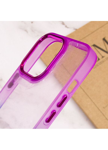 Чохол TPU+PC Fresh sip series для Apple iPhone 13 Pro Max (6.7") Синій / Фіолетовий No Brand (360879668)