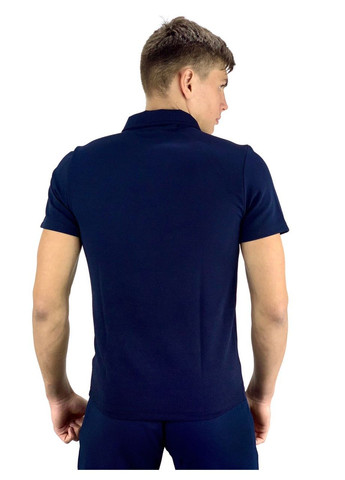 Синяя футболка-базовое поло с лого🔥 для мужчин Luna