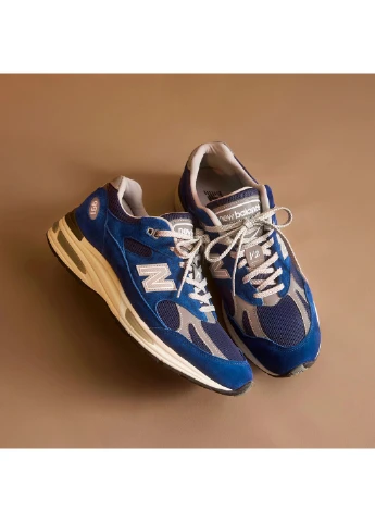 Синие синие кроссовки 991v2 made in uk 44,5 (10,5) 28,5 см (u991vb2) New Balance U991
