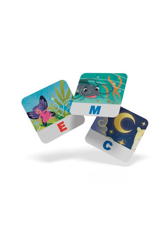 Розумні картки. Читаємо по буквах. 30 карток () Кристал Бук F00031938 (368210505)