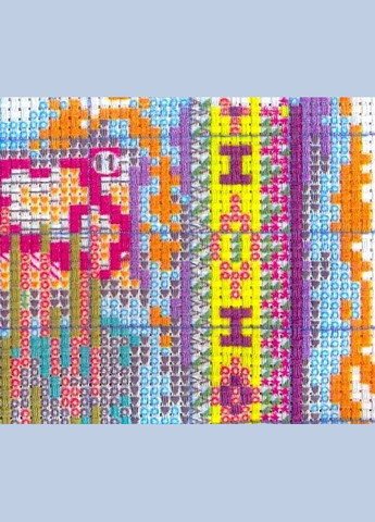 Набор для вышивания по нанесённой на канву схеме "The African giraffes" .AIDA 14CT printed, 45*45 см Joy Sunday (313613008)