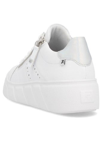 Белые демисезонные кеди Rieker