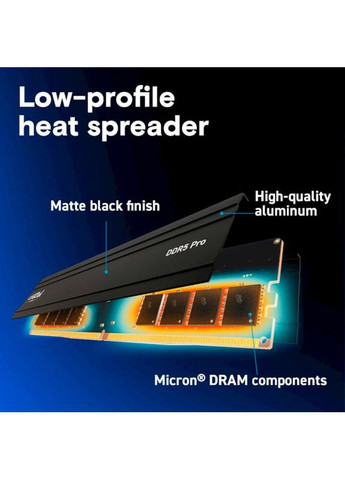 Модуль памяти 32GB DDR5 5600 MHz Pro (CP32G56C46U5) Micron (329194332)