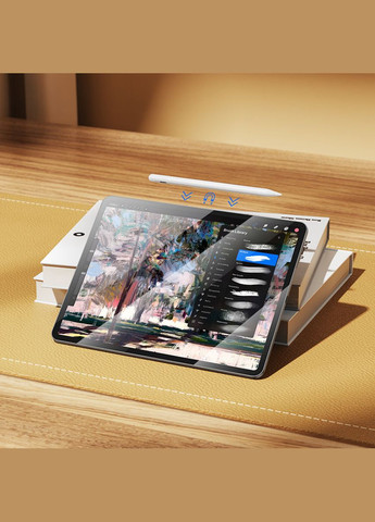 Стилус GM112 Intelligent anti-lost active capacitive pen with digital display pad dedicated White Hoco (340277750)