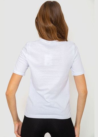 Белая футболка женская с принтом Ager 241R120