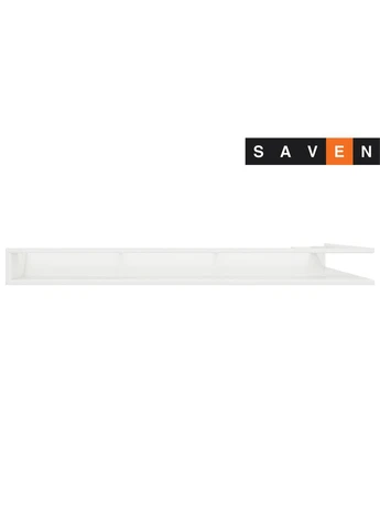 Вентиляционная решетка для камина угловая левая Loft Angle 95х450х950 белая SAVEN (396313564)