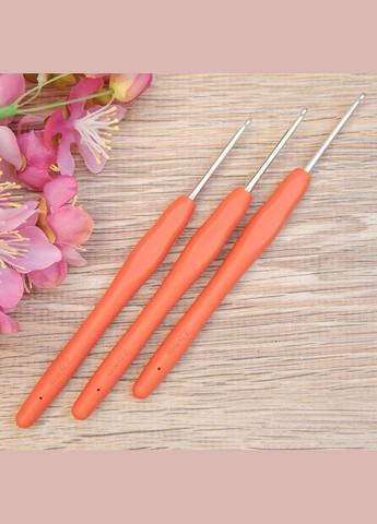 Гачок для в’язання з силіконовою ручкою, 2,5 мм No Brand (345734254)